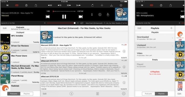 Downcast-for-iPad
